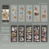 20pages fairy tale PET+washi sticker book(TZB26061609)
