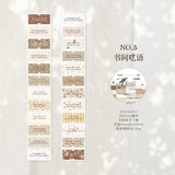 1 roll time sticker-tape(T26051509)