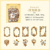 10pcs flower frame sticker pack(S26071409)