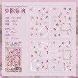 4sheets flora frame sticker pack(S26050709)