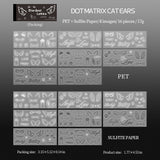 16sheets start pre-cut sticker book(TZB26052709)