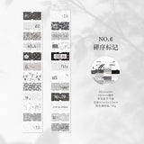 1 roll time sticker-tape(T26051509)