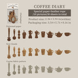 30pcs vintage vellum paper pack (p25102109)