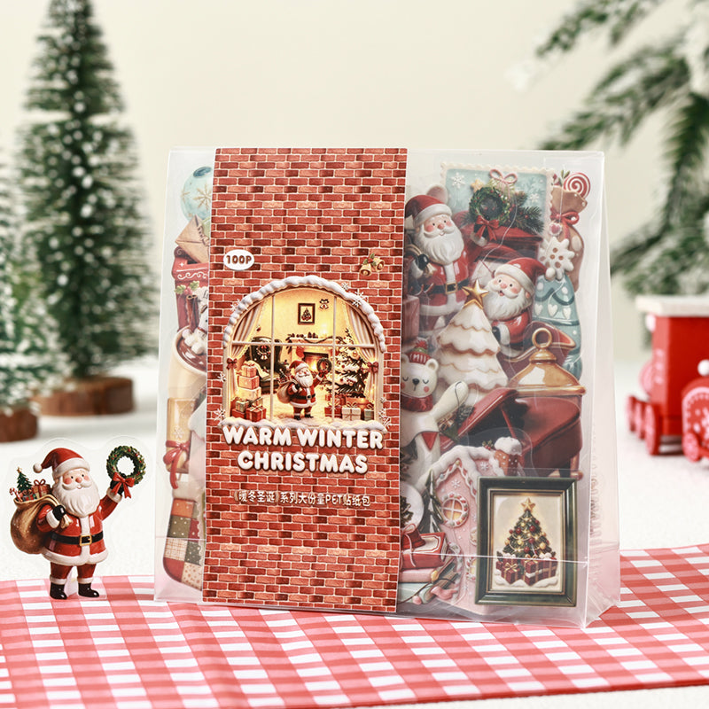 Christmas warm winter sticker pack(S26091503)