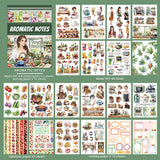 20sheets food sticker book (TZB25103105)