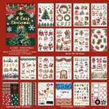 20sheets christmas sticker book (TZB25103103)