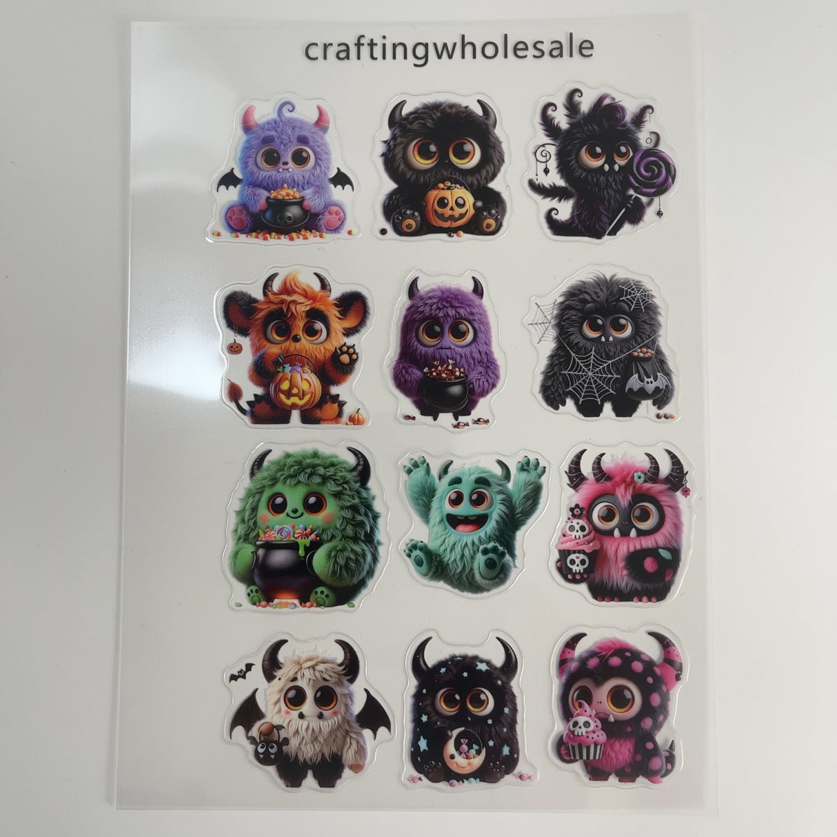1pc Exclusive  halloween doll PET-stickers A5 size (S26011303)