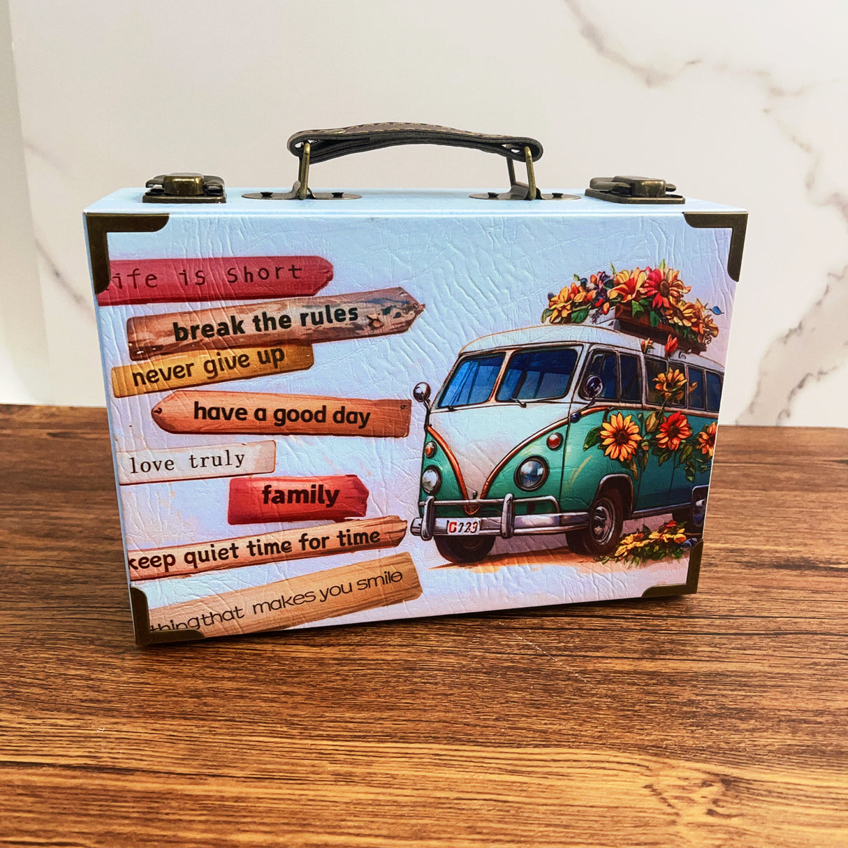 NEW journaling bundle with bus suitcase(A260521)