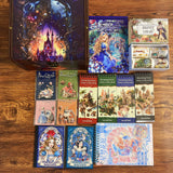 Fairy journaling bundle with castle XL wooden-box(A260626)