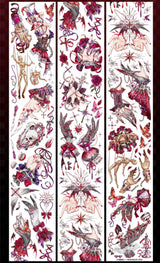 1 loop gorgeous gothic hands PET-tape (TB26070901)
