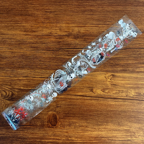 1 loop gorgeous gothic skull PET-tape (TB26070904)