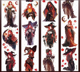 1 loop gorgeous gothic witch PET-tape (TB26070911)