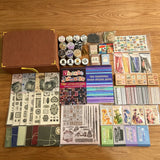 Unique Elements journaling supplies bundle with XL  box(A260731)