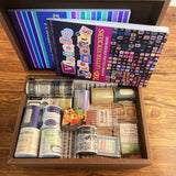 Unique Elements journaling supplies bundle with XL  box(A260731)