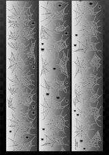 1 loop Dark spider web Gorgeous pre-cut tape (TB26090801)