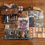 Halloween ghost jouranling bundles with wooden suitcase (A260914)