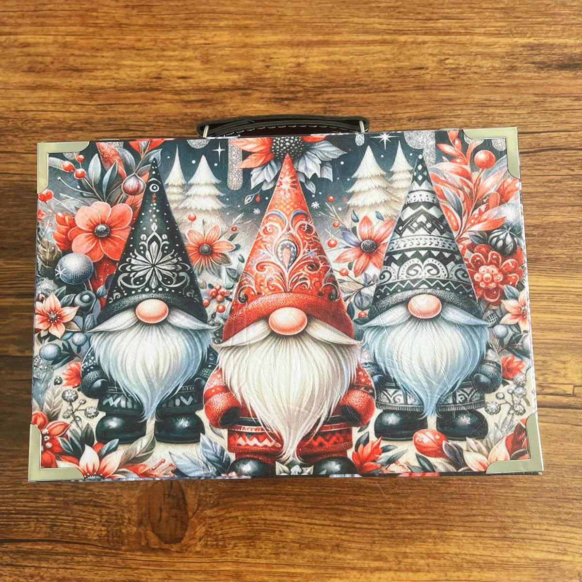 Christmas journaling bundle with gnome suitcase(A260922)