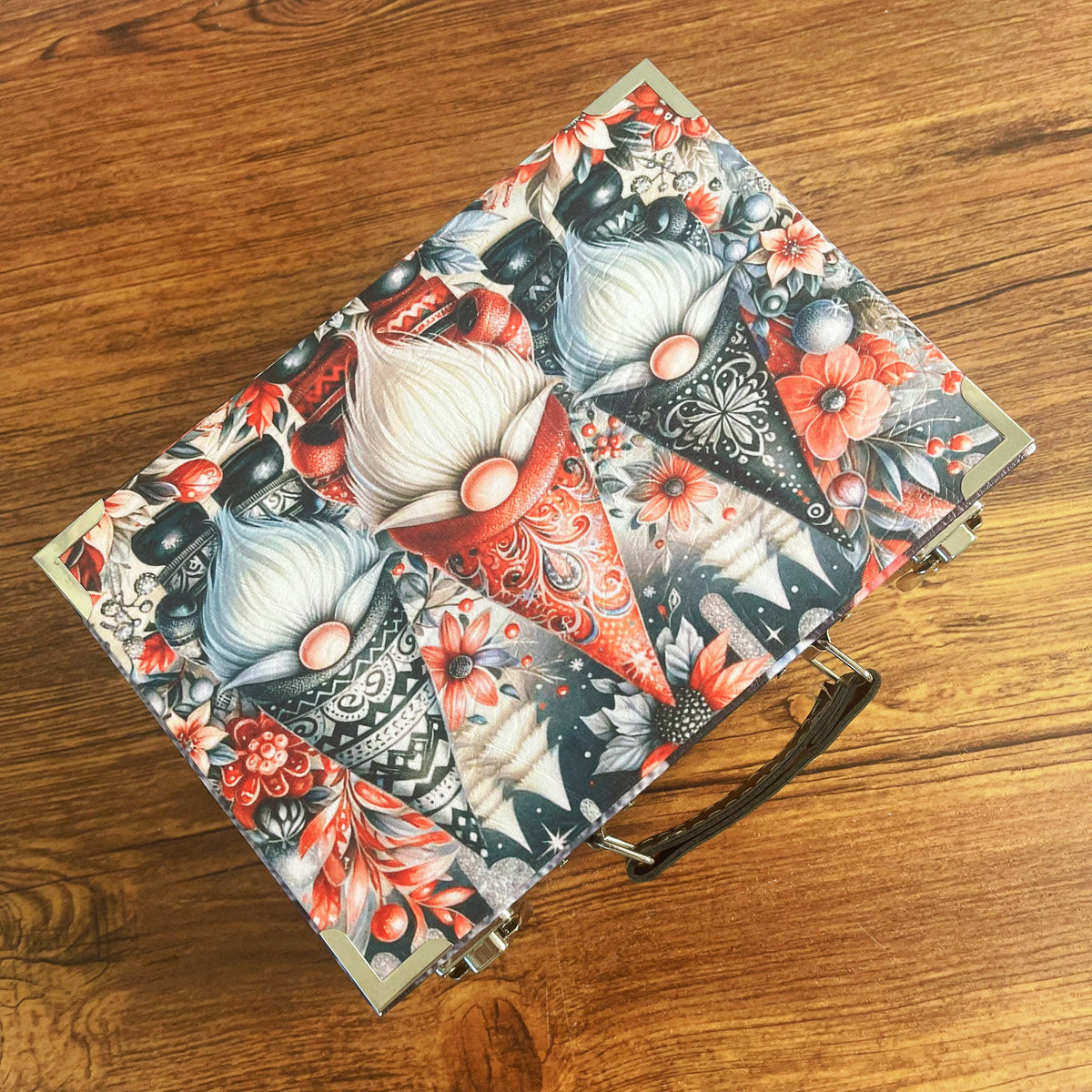 Christmas journaling bundle with gnome suitcase(A260922)