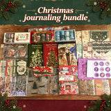 Christmas journaling bundle with gnome suitcase(A260922)