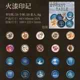20pcs vintage sticker pack (S25040901)