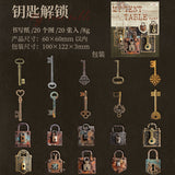 20pcs vintage sticker pack (S25040901)