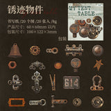 20pcs vintage sticker pack (S25040901)