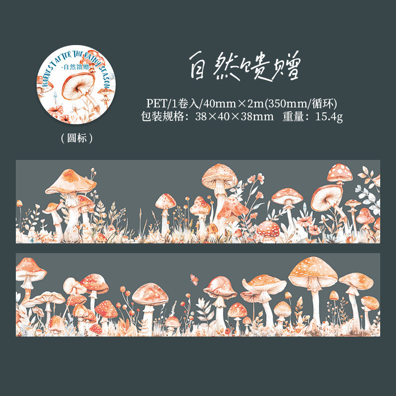 1 roll mushroom PET-tape (T25041003)